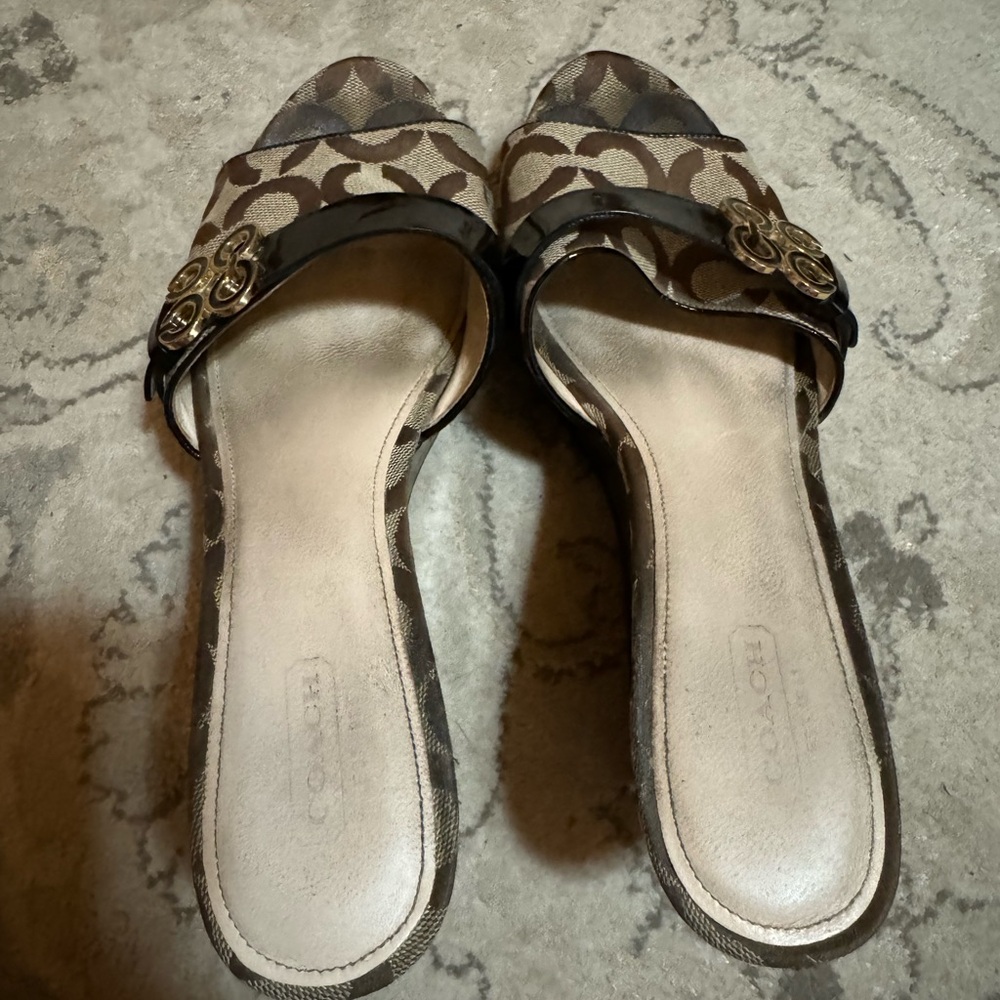 Coach Geri platform sandals - Picture 10 of 10